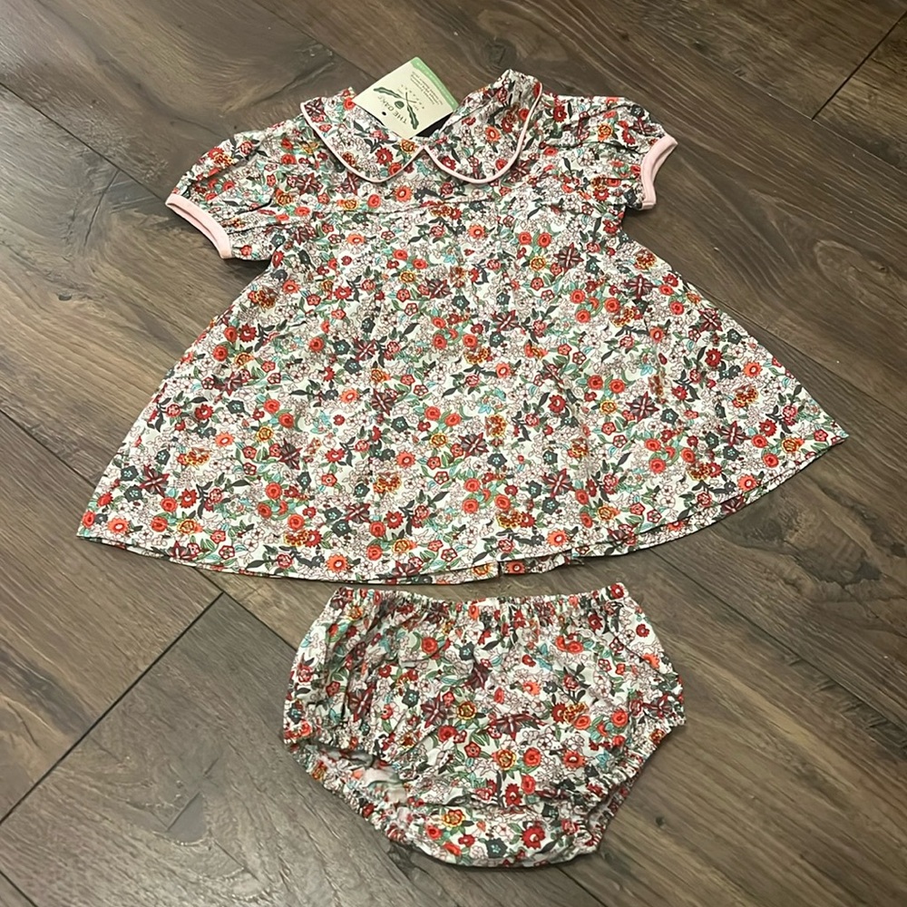 Gorgeous floral diaper set